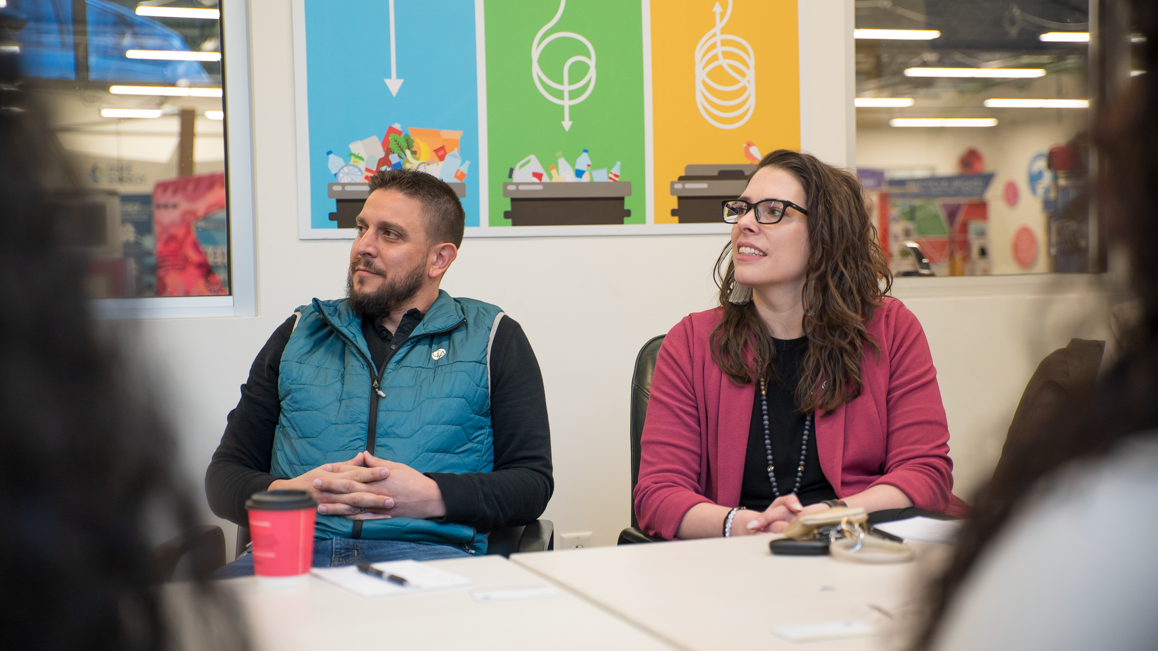 Group of nonprofit leaders gathered at Friday Morning Fundraising